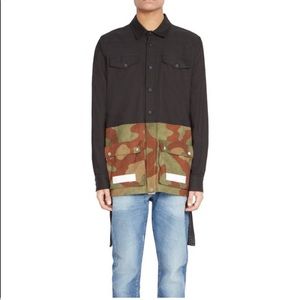 Off-White Camo Button Down